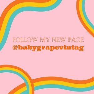 💗❤️🌈FOLLOW MY NEW VINTAGE PAGE🌈 ❤️💗
